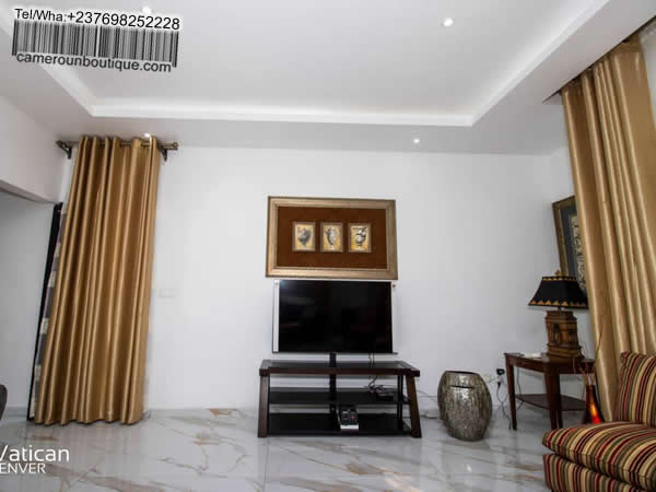 Television Appartement meublé 2 chambres à Douala Bonamoussadi