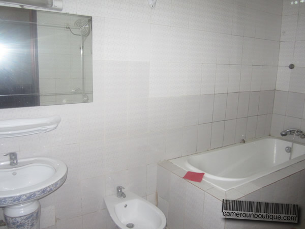 Studio meublé à Yaoundé Mvan Entrée BEAC (Salle de bain)