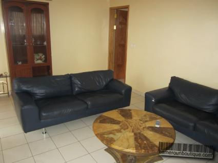 Salon studio meublé à louer à Yaoundé Biteng